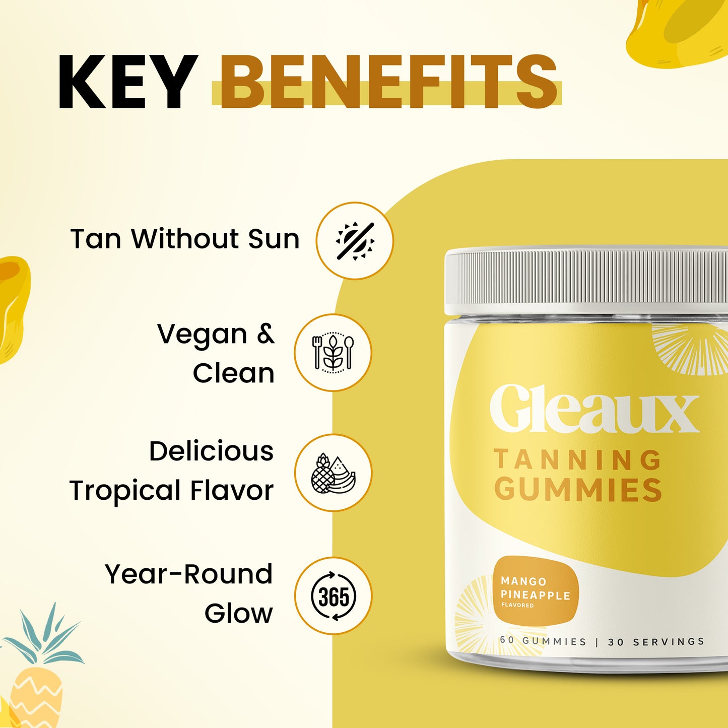 Gleaux Tanning Gummies™